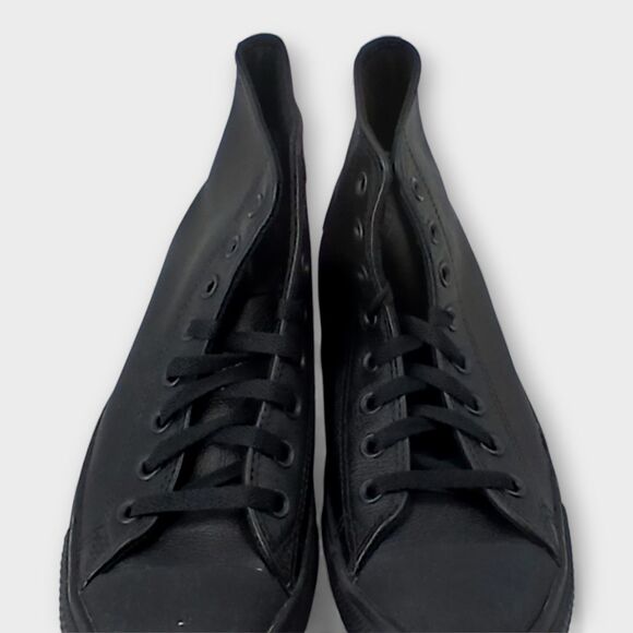 Converse Unisex Chuck Taylor All Star Leather High-Top Sneakers Size Mn 8/Wmn 10 - Picture 4 of 7